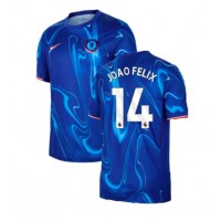 Fotbalové Dres Chelsea Joao Felix #14 Domácí 2024-25 Krátký Rukáv